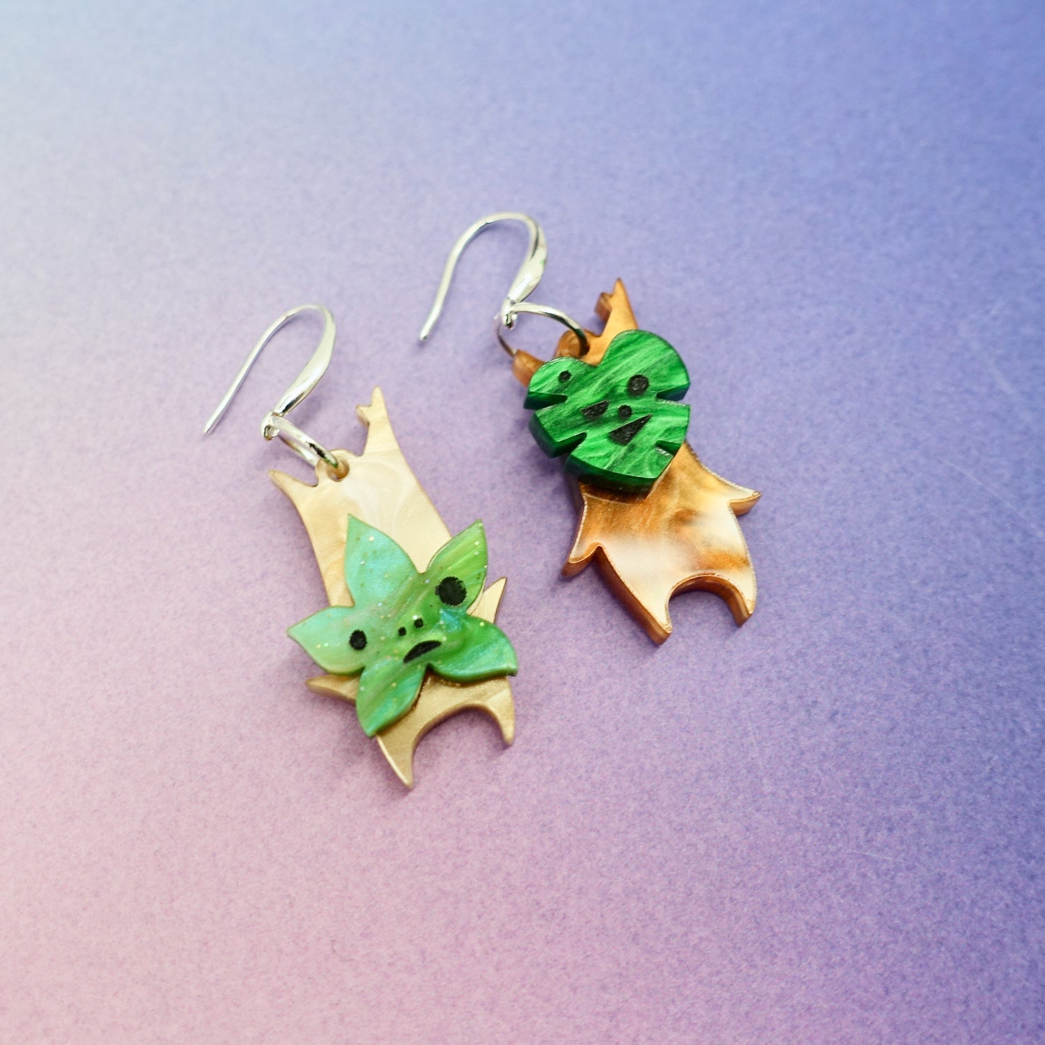 Legend of Zelda Cute Korok Earrings