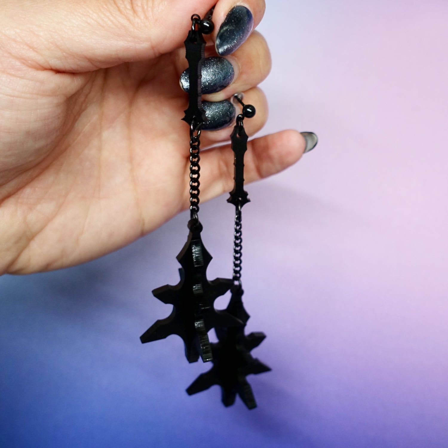 Witchking's Flail Earrings
