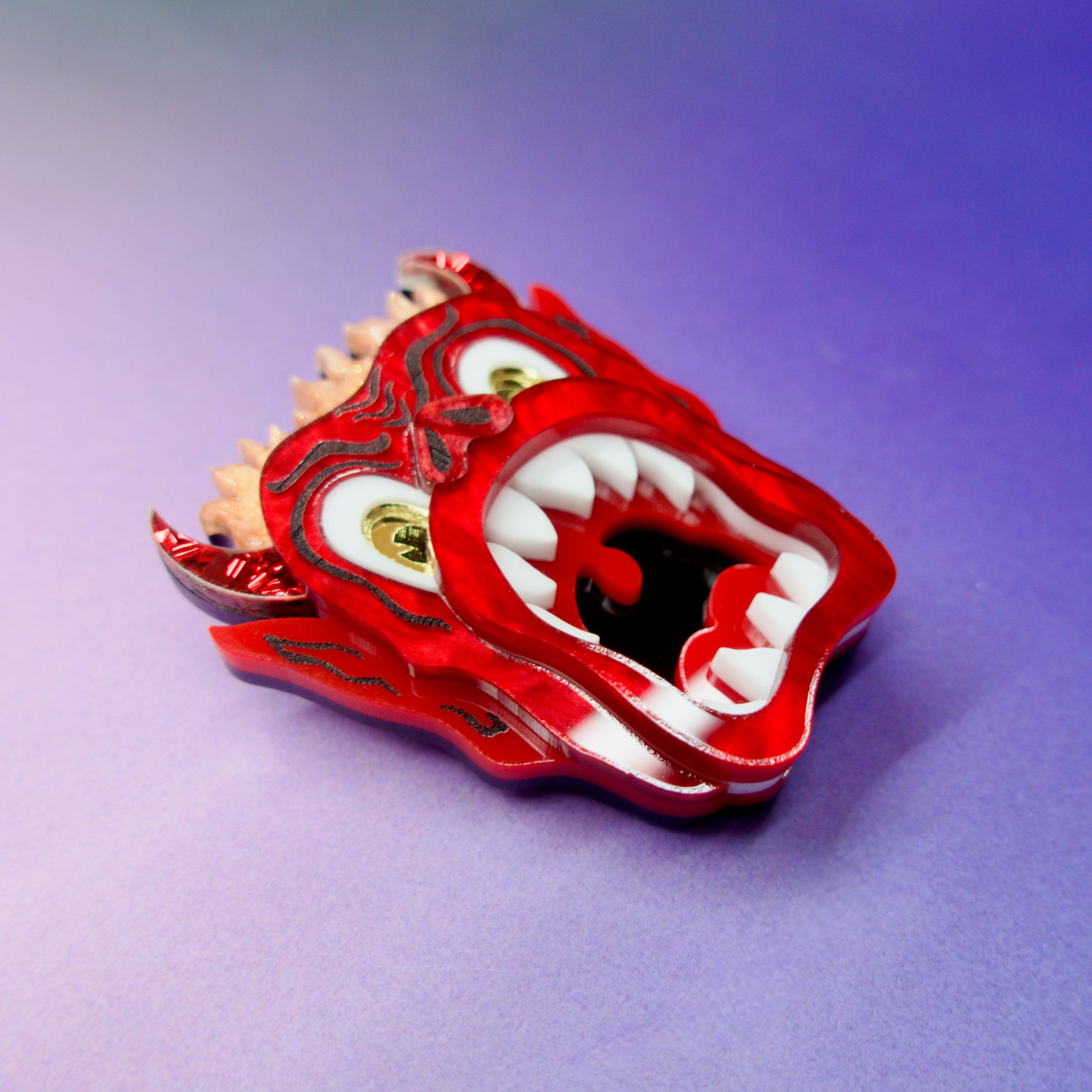 Dante's Inferno Beetlejuice Devil Brooch