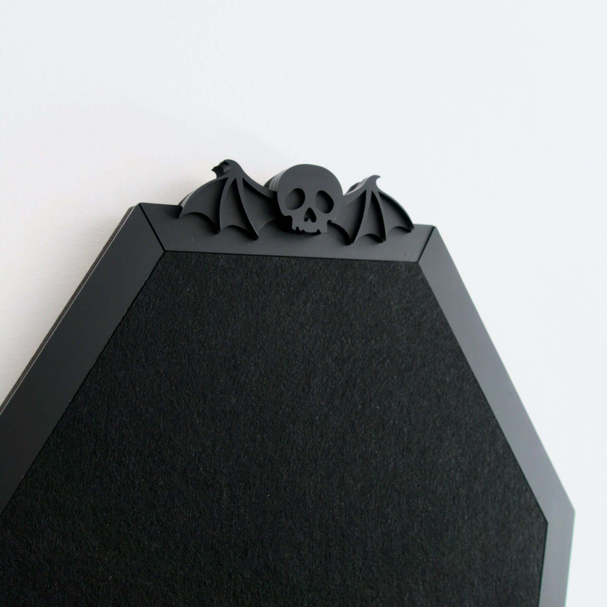 Gothic Coffin Enamel Pin Board