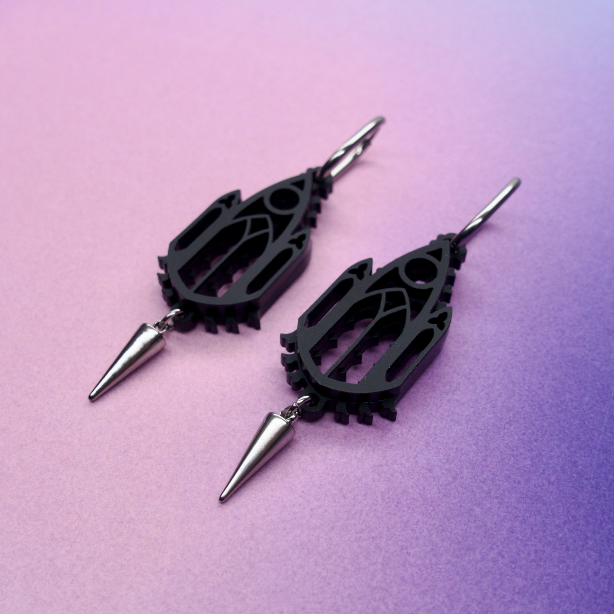 Cryptette Gothic Cathedral Earrings