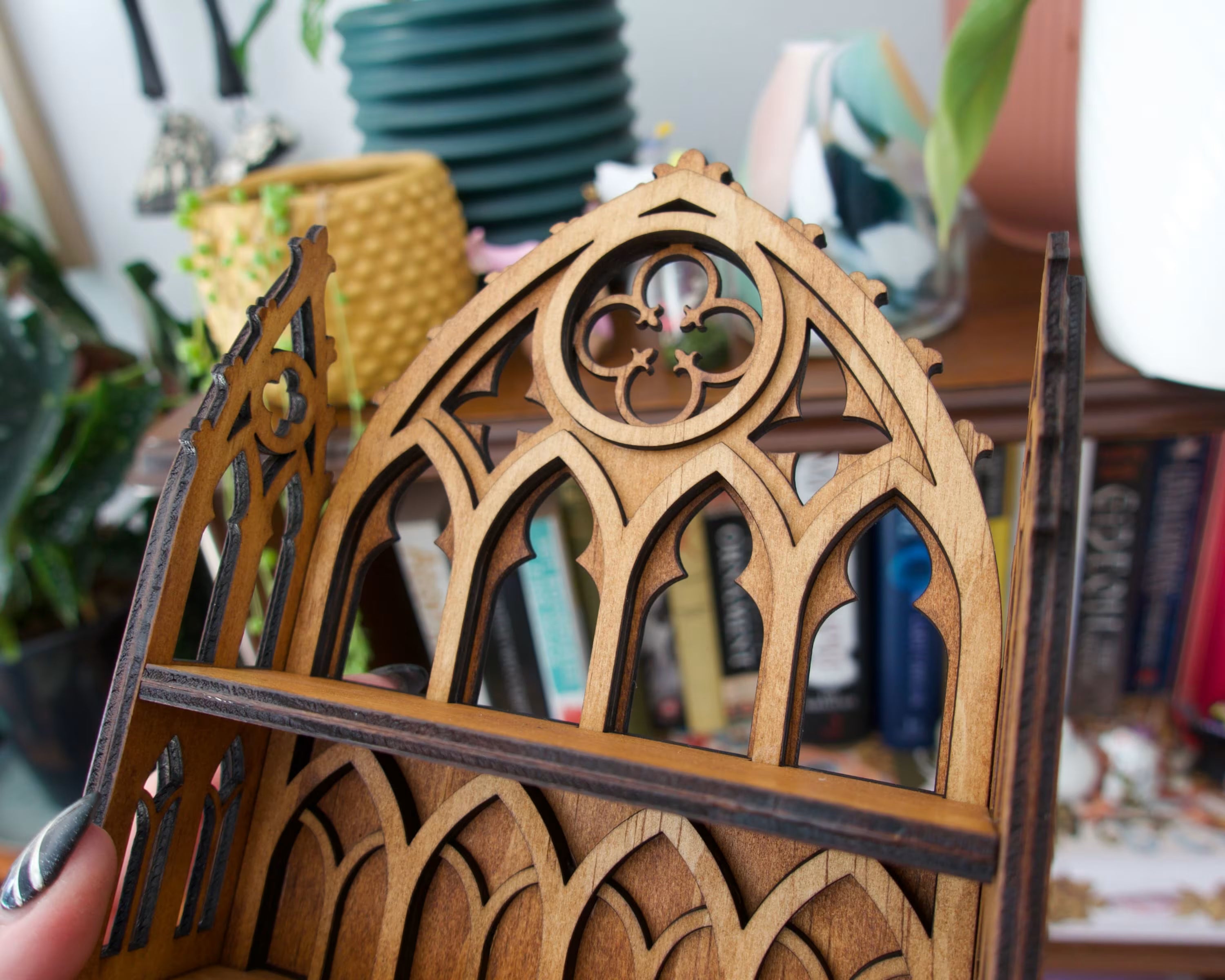 Mini Cathedral Apothecary Shelf