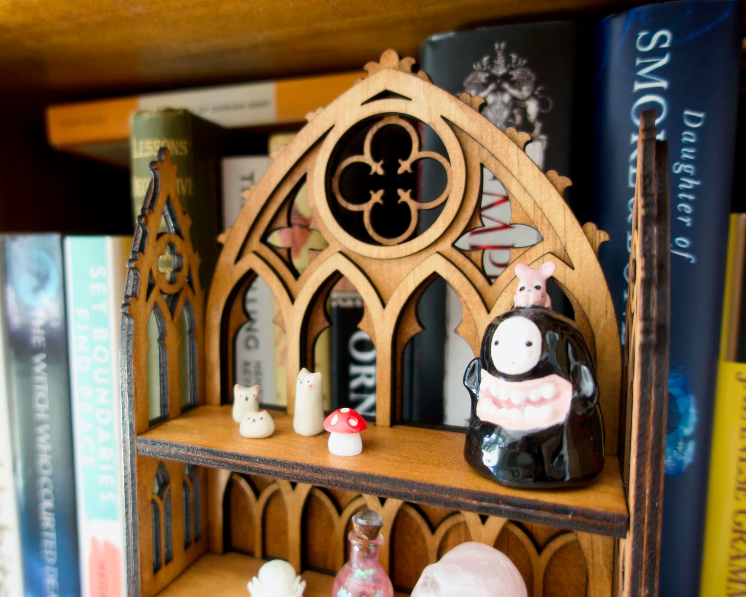 Mini Cathedral Apothecary Shelf