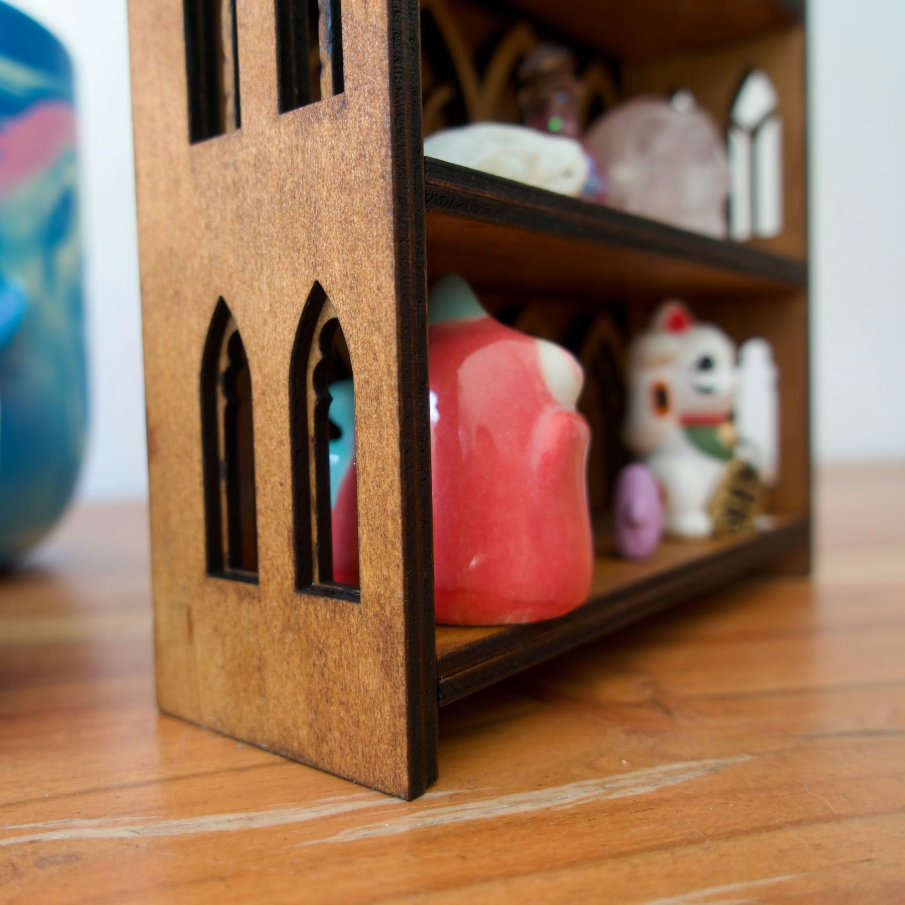 Mini Cathedral Apothecary Shelf