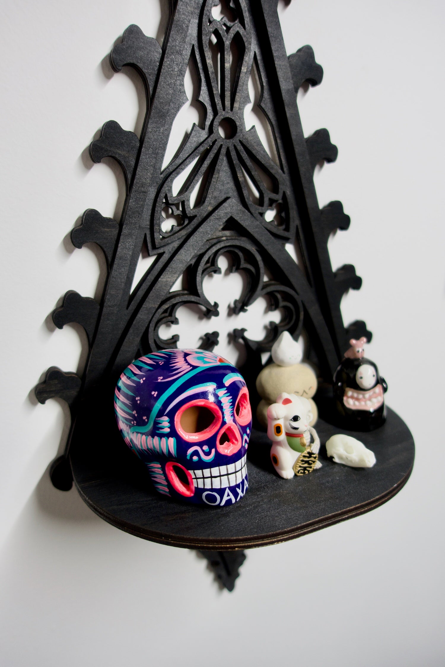 Gothic Cathedral Spire Curio Shelf