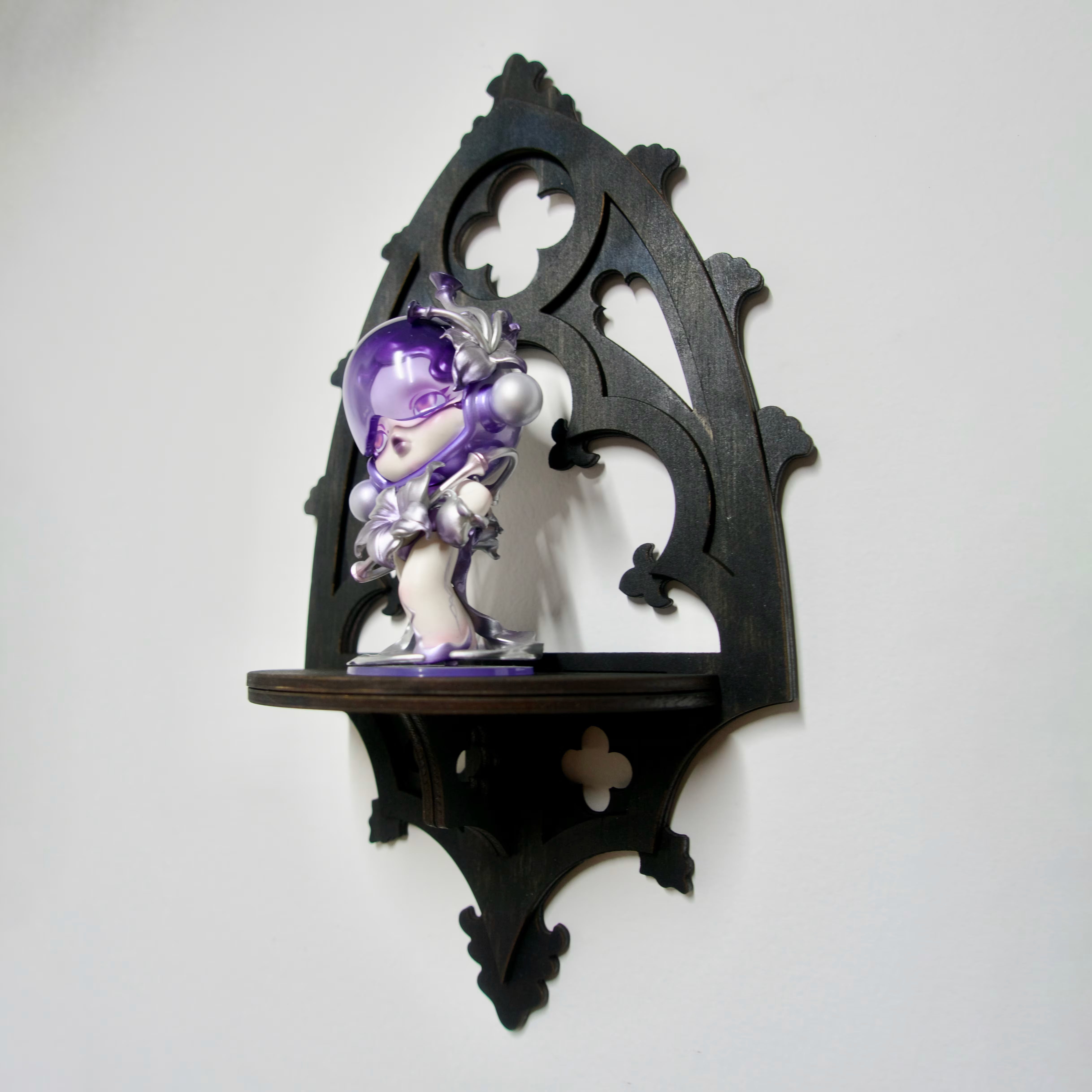 Gothic Cathedral Mini Arch Curio Shelf | Trinket Display