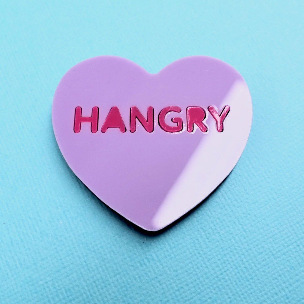 Candy Heart Brooch - HANGRY - edenki
