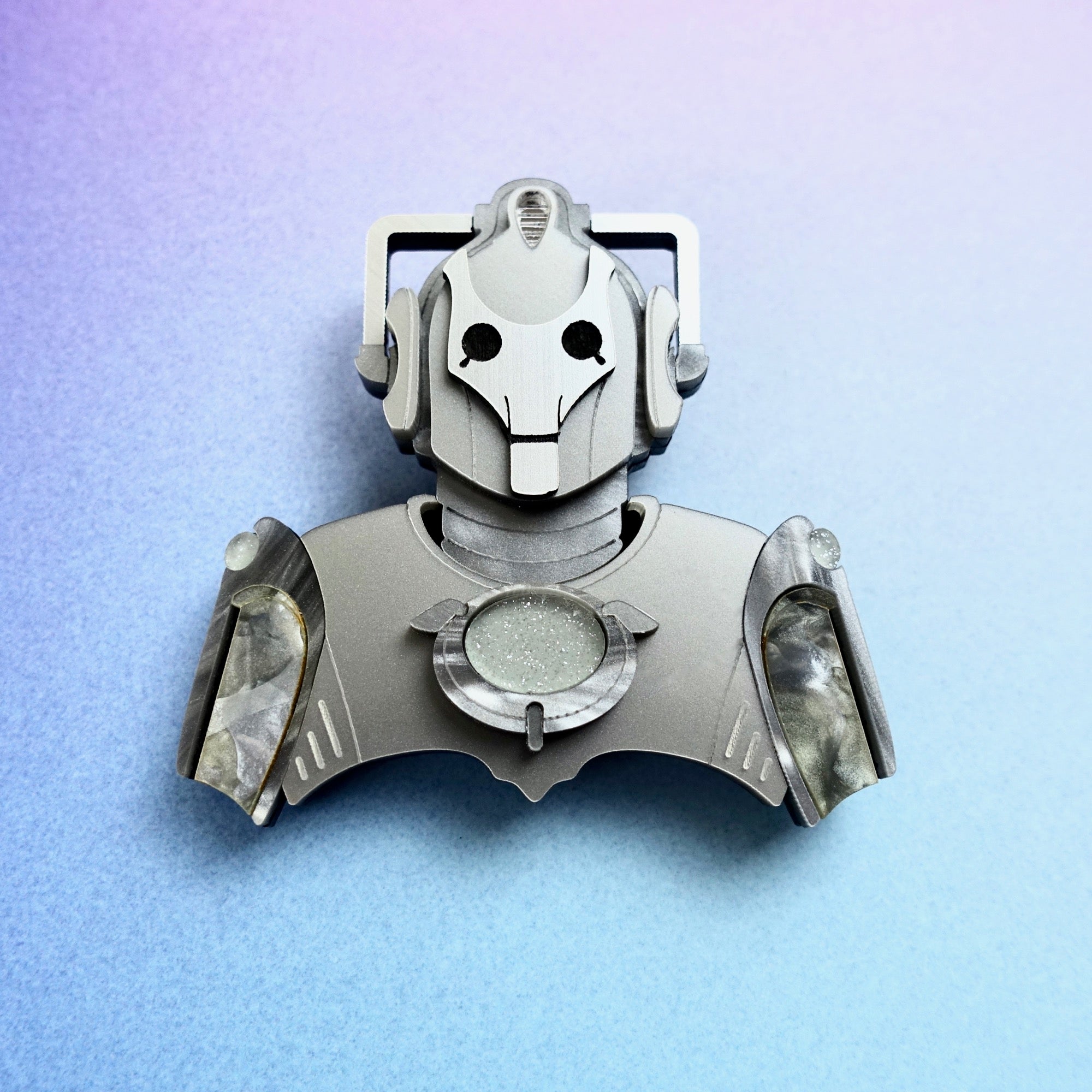 Cyberman Brooch - edenki