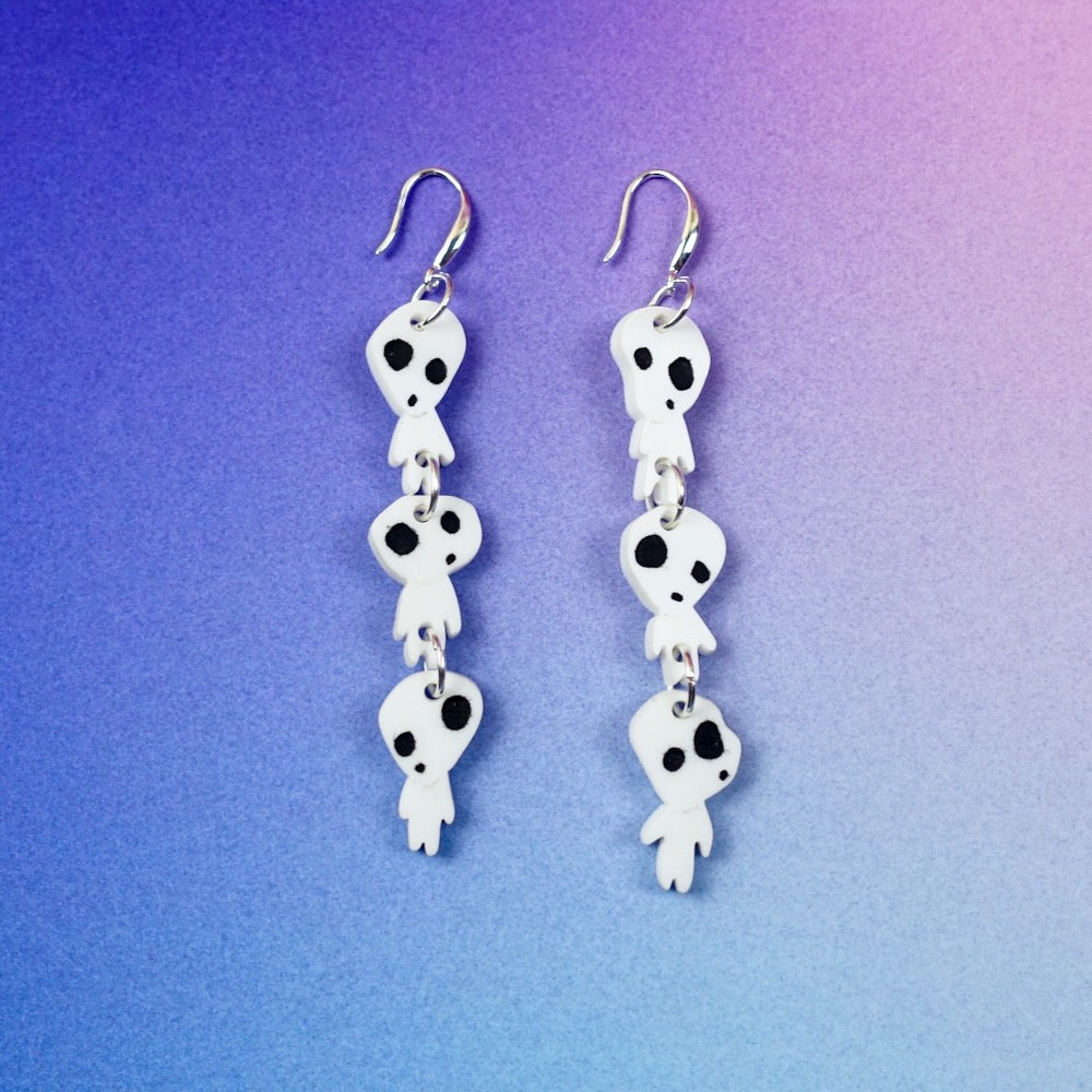 Kodama Tree Spirit Earrings - edenki