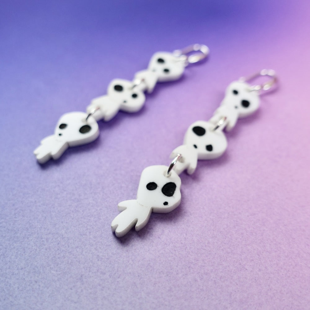 Kodama Tree Spirit Earrings - edenki