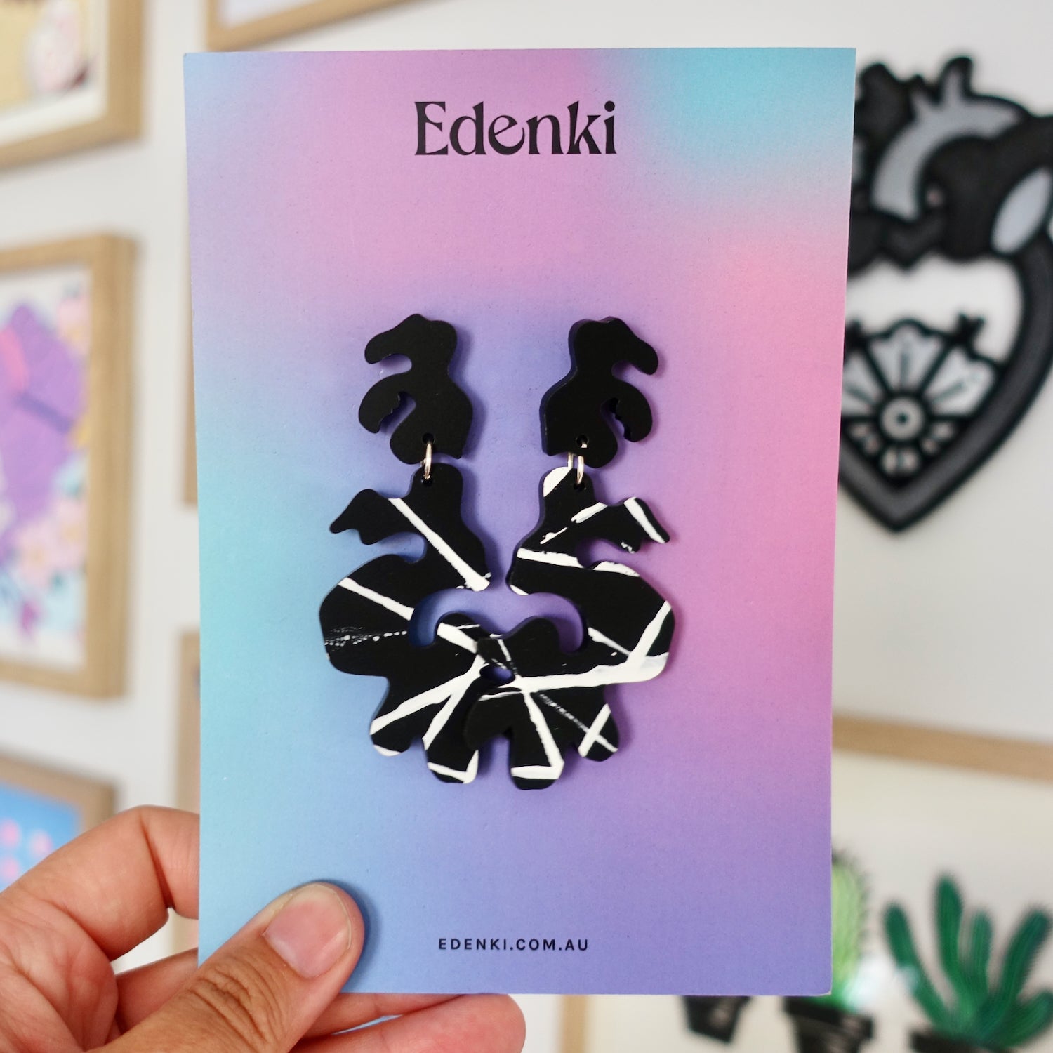 REFLECT No. 1 Statement Earrings - edenki