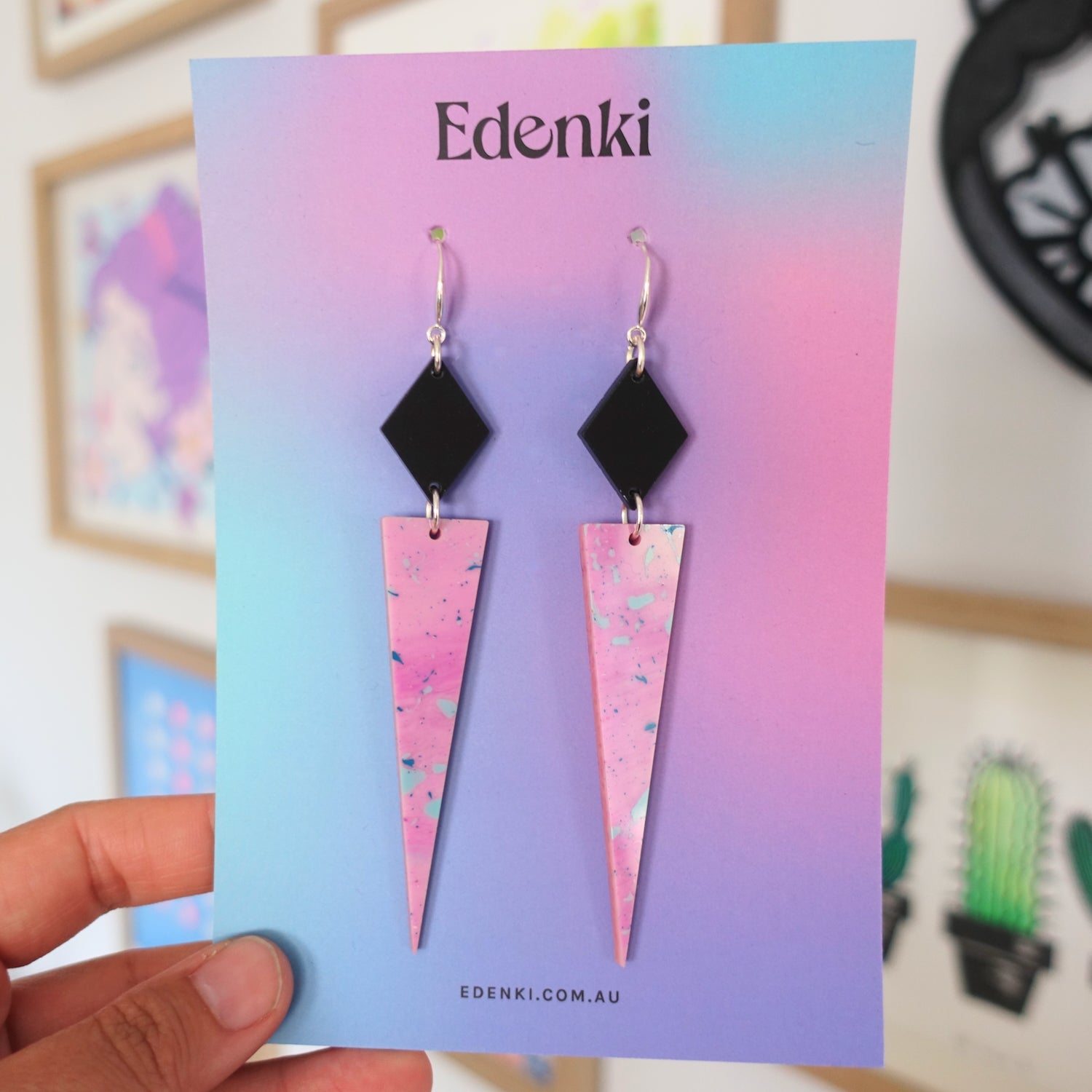 Zeni Resin Earrings - edenki