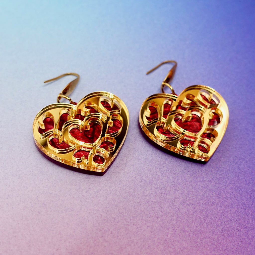 Heart Container Earrings