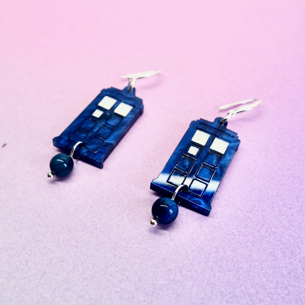 TARDIS Earrings