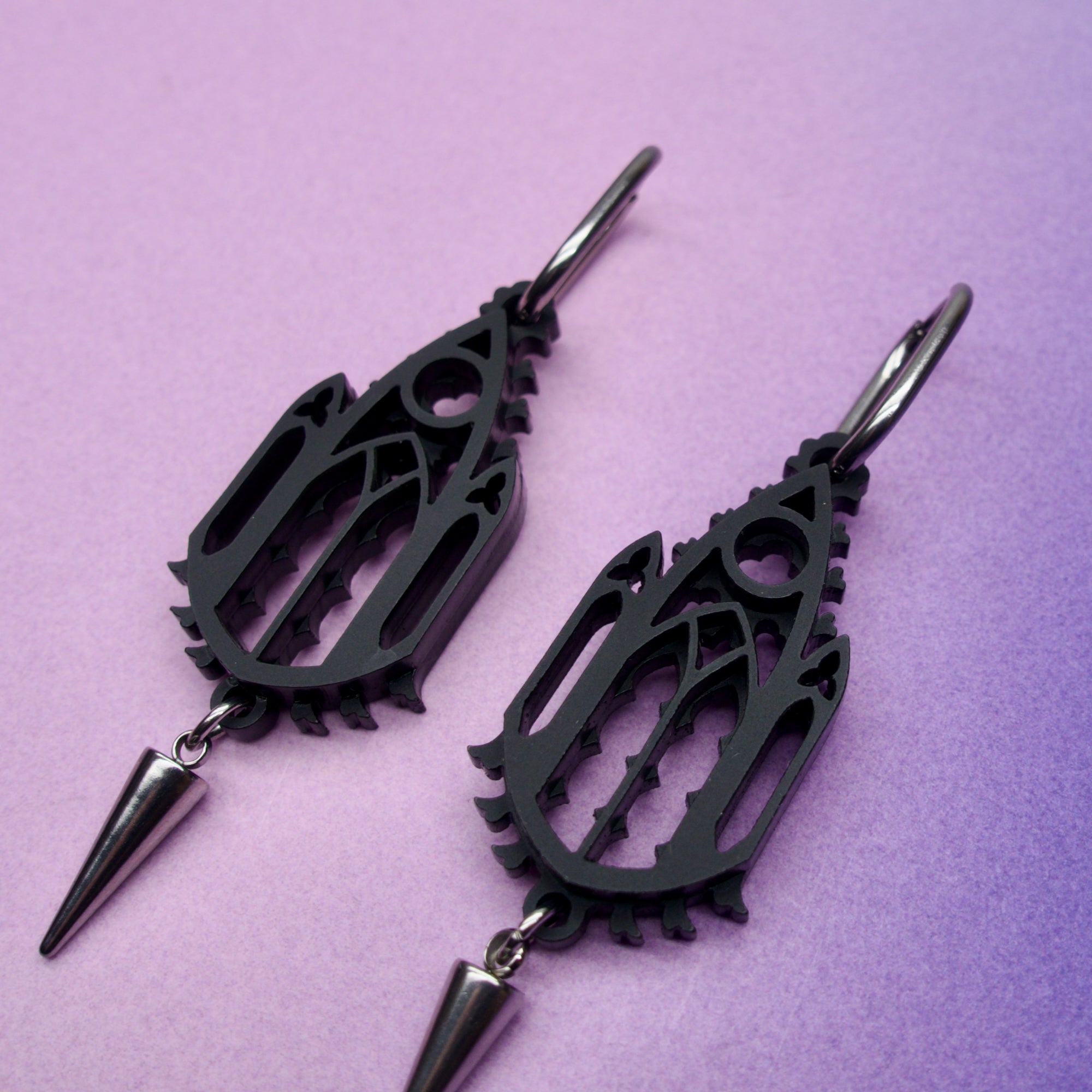 Cryptette Gothic Cathedral Earrings