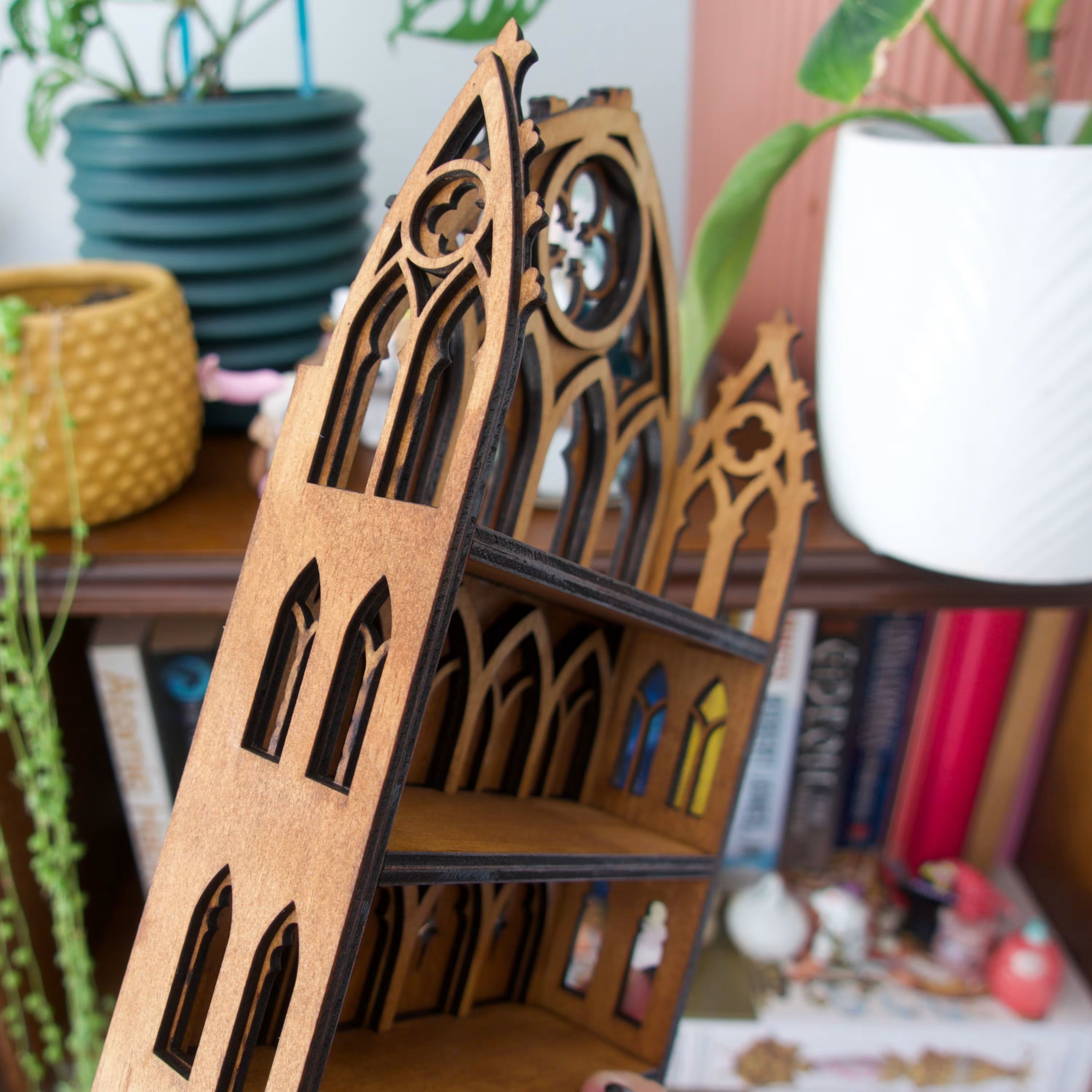 Mini Cathedral Apothecary Shelf