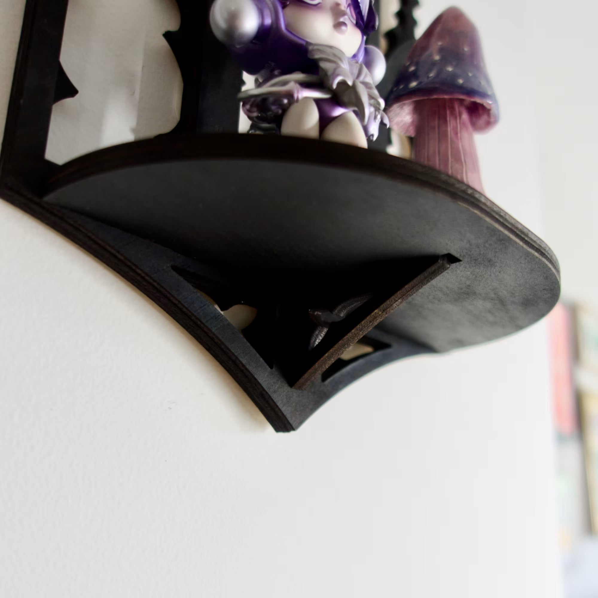 Cathedral Silhouette Trinket Shelf | Dark Academia Home Decor