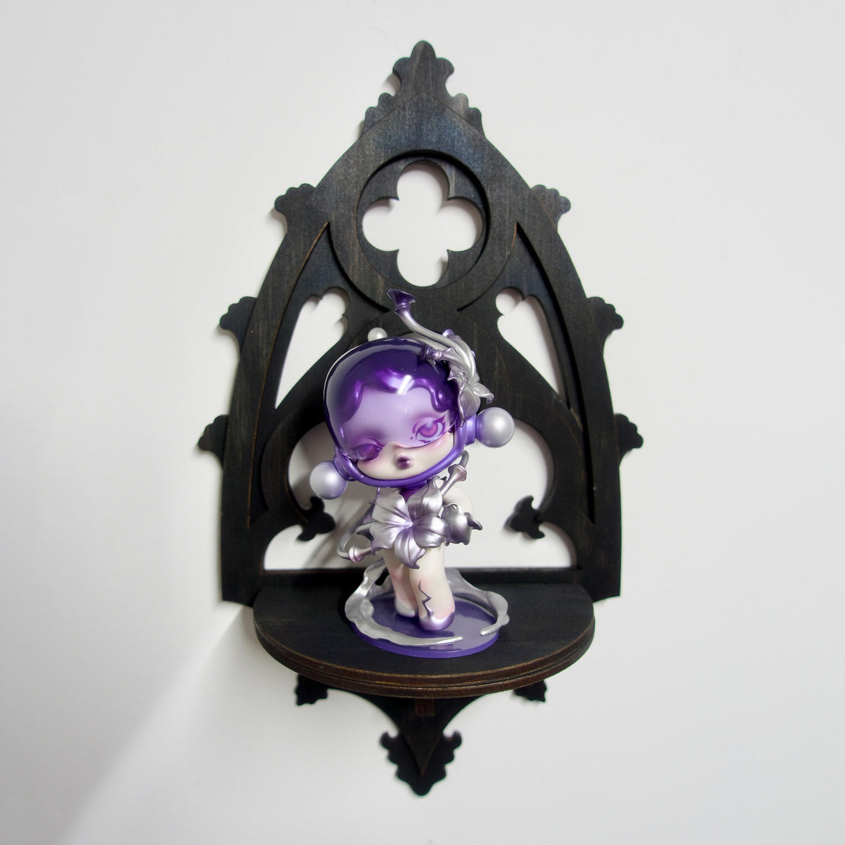 Gothic Cathedral Mini Arch Curio Shelf | Trinket Display
