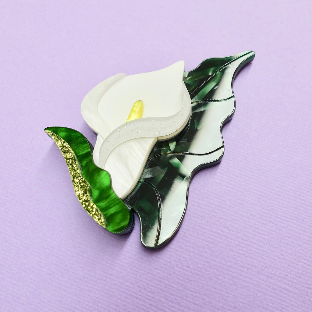 Botanica - Calla Lily Brooch - edenki