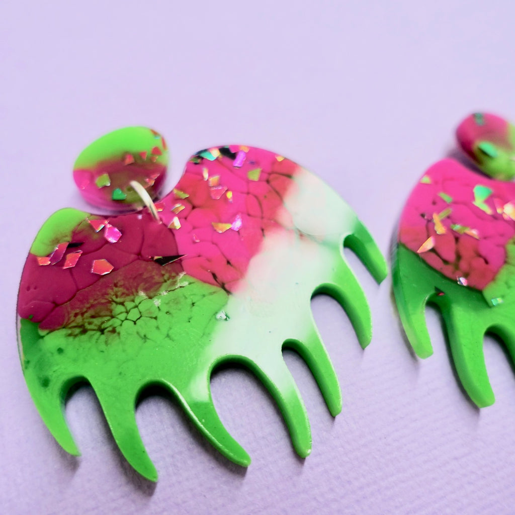 Botanica - Venus Flytrap Earrings - edenki