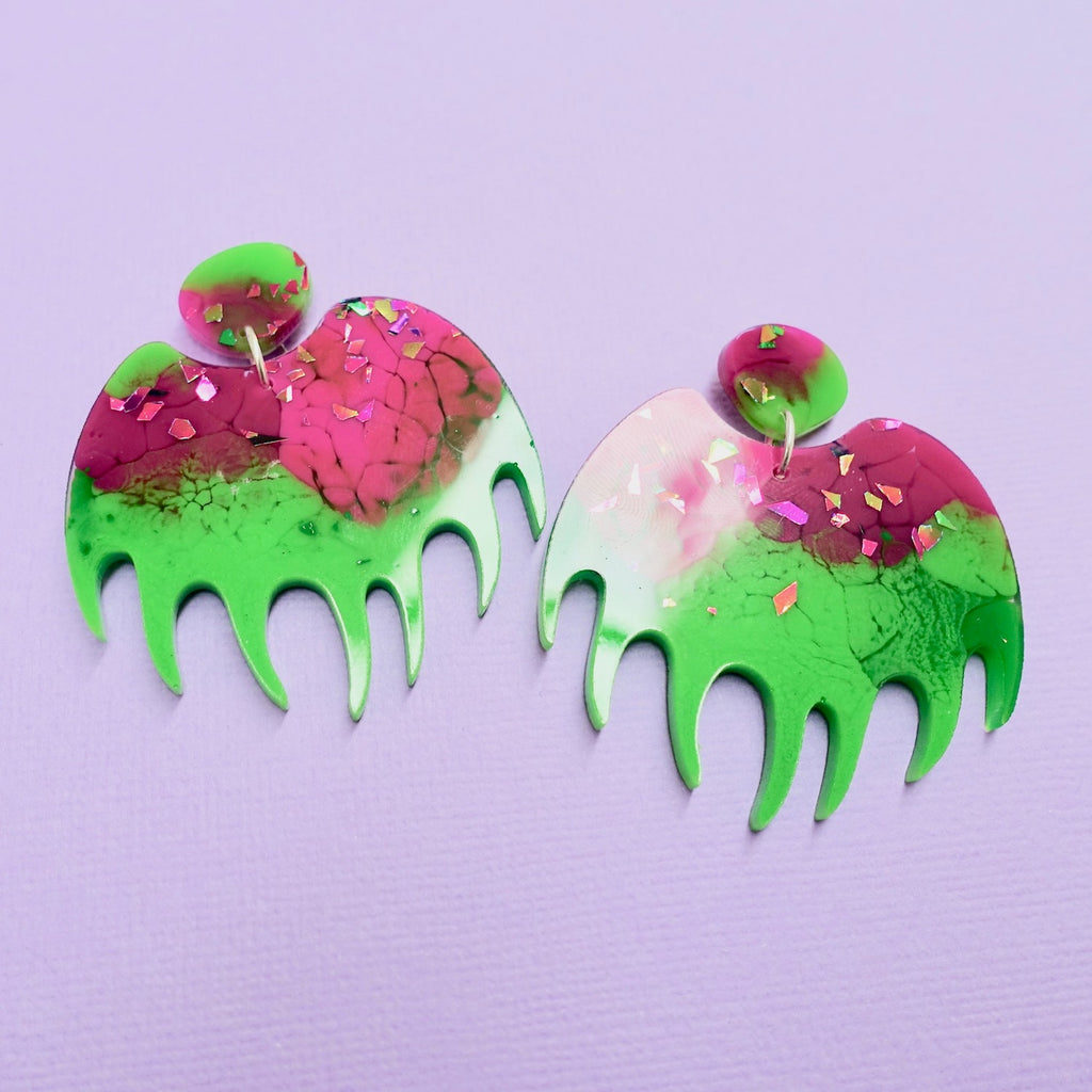 Botanica - Venus Flytrap Earrings - edenki