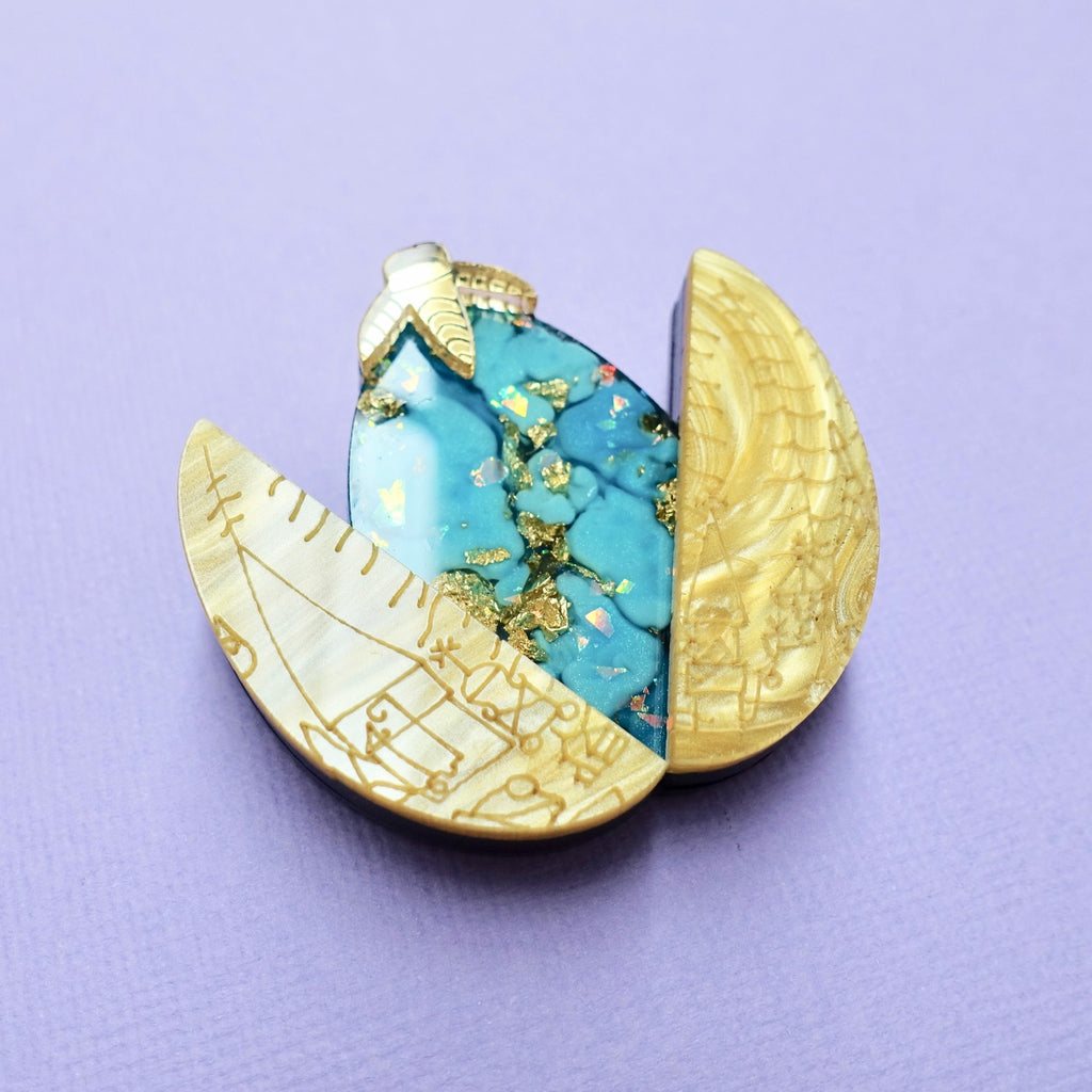 Triwizard Golden Egg Brooch - edenki