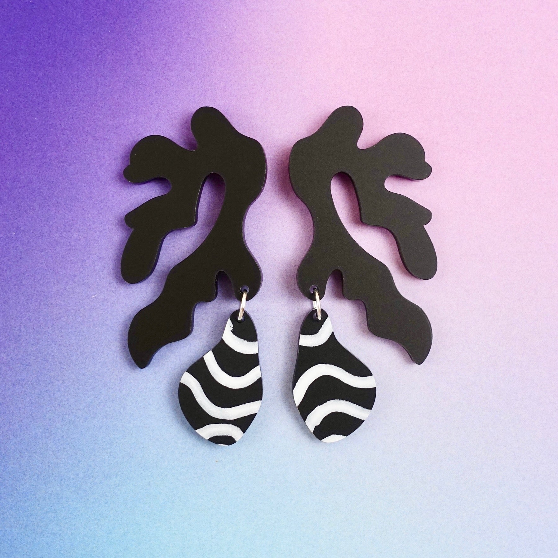 REFLECT No. 2 Statement Earrings - edenki