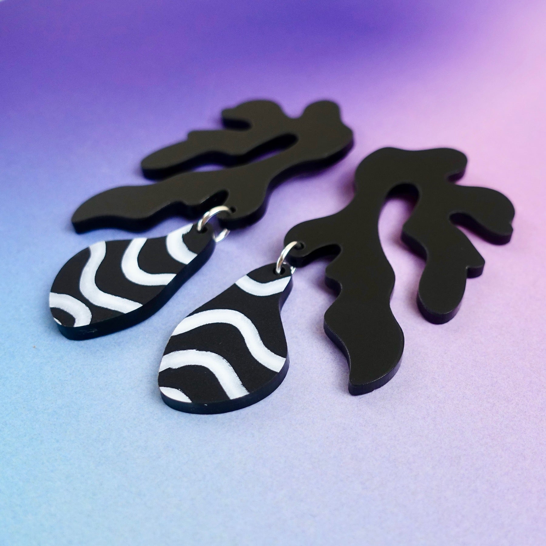 REFLECT No. 2 Statement Earrings - edenki
