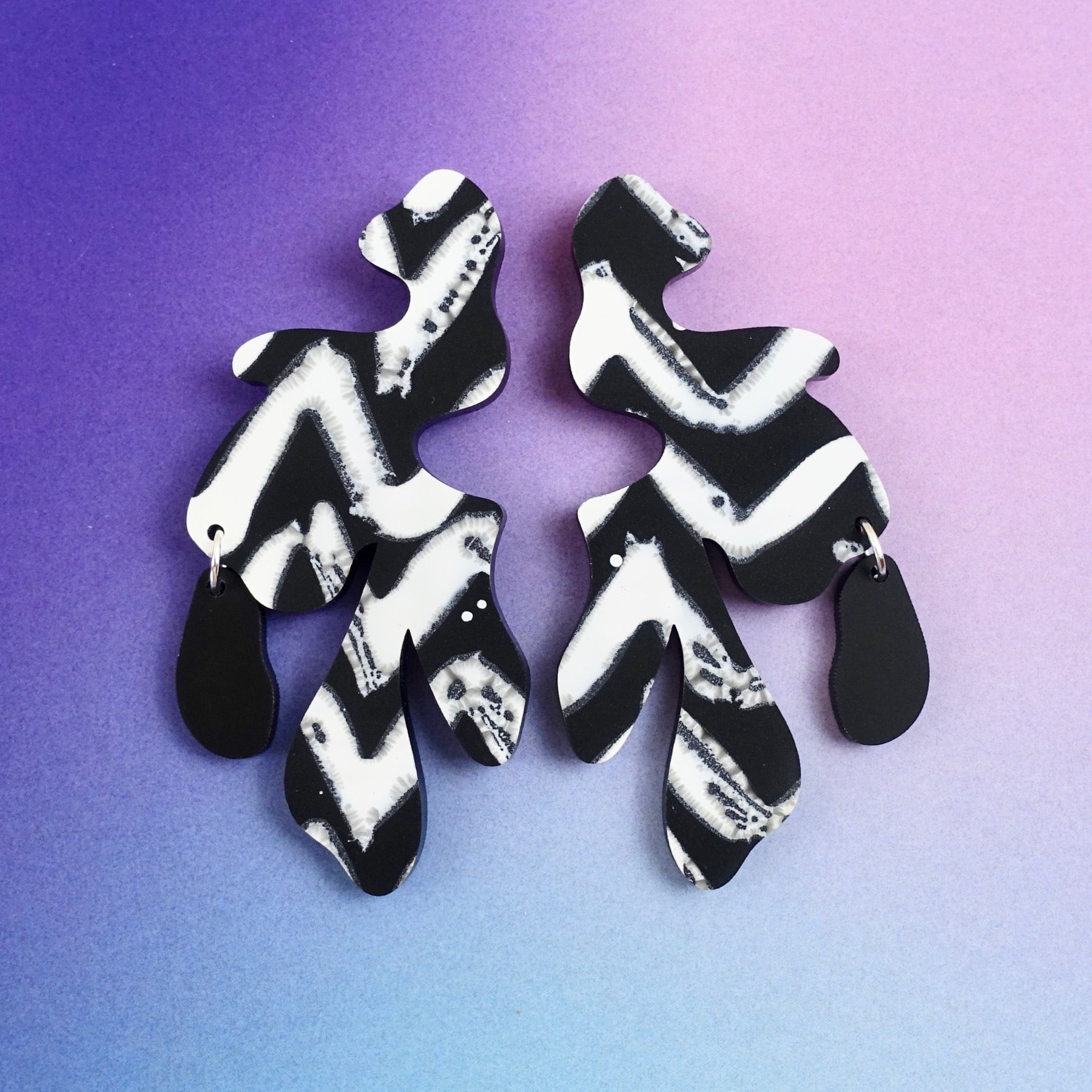 REFLECT No. 3 Statement Earrings - edenki