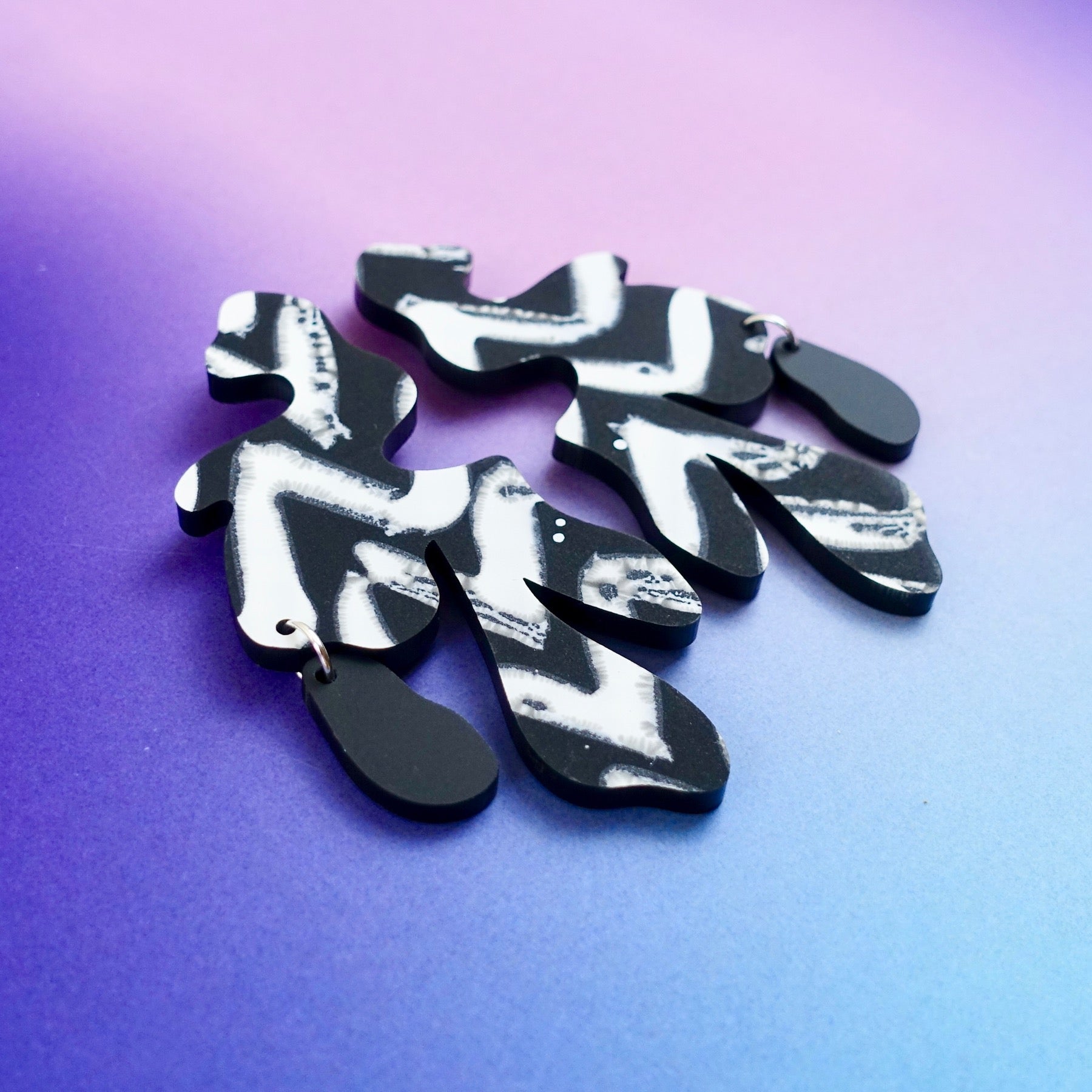 REFLECT No. 3 Statement Earrings - edenki